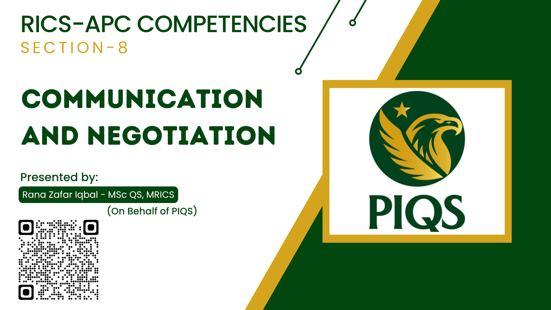 RICS Competency – PIQS